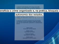 Governadores de oposição querem revogação de decreto sobre força policial