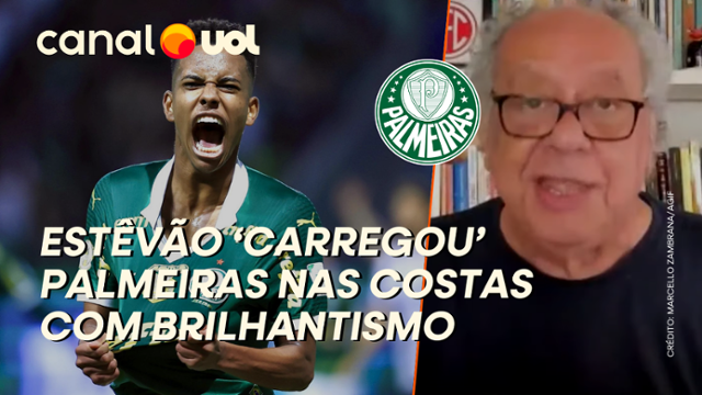 Trajano: Estêvão 'carregou' Palmeiras nas costas com brilhantismo em 2024