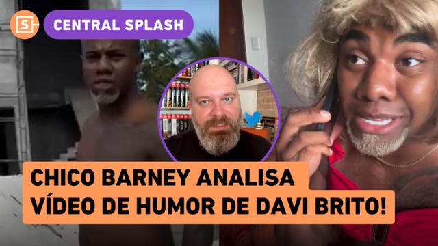 Davi se arrisca e investe na carreira de humorista; Chico Barney e Saryne ANALISAM vídeos do ex-BBB