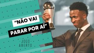 “Não vai parar por aí”, diz Denílson sobre Vini Jr melhor jogador do mundo