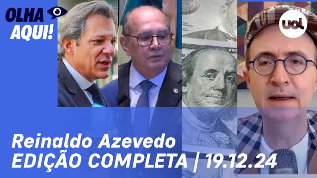 Reinaldo: Dólar bate novo recorde; Câmara e pacote de Haddad; Lula faz novos exames e mais notícias 19/12/24