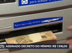 Salário mínimo será de R$ 1.518 em 2025