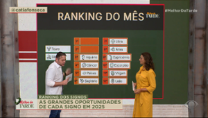 A PREVISÃO DE 2025 para Gêmeos e o cristal do ano | Melhor da Tarde