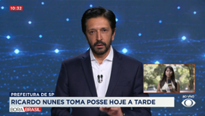 Nunes toma posse para 2º mandato como prefeito de SP nesta quarta (1º)