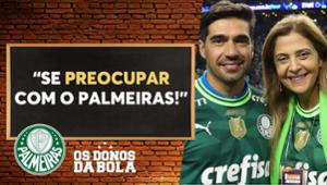 “Tem que se preocupar com o Palmeiras”: Souza alfineta Abel e Leila