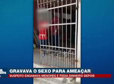 Gravava sexo para ameaçar: bandido é preso