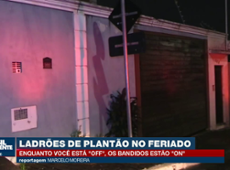 Ladrões 'de plantão' no feriado roubam e matam