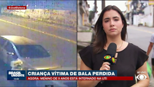 Vídeo mostra o momento em que criança é baleada em SP