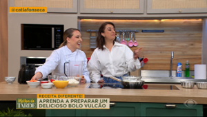 Aprenda passo a passo para um bolo vulcão DELICIOSO | Band Receitas