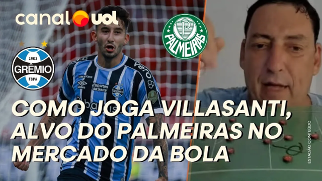 Como joga Villasanti, alvo do Palmeiras no Mercado da Bola