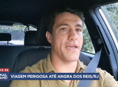 Estradas até Angra (RJ) têm buracos e congestionamentos