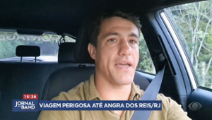 Estradas até Angra (RJ) têm buracos e congestionamentos