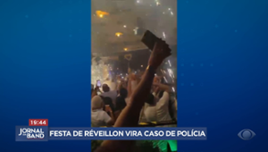 Festa de Réveillon vira caso de polícia no Rio de Janeiro