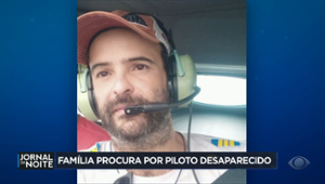 Família procura por piloto desaparecido