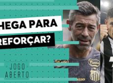 Pedro Caixinha comanda primeiro treino e Tiquinho Soares perto do Santos