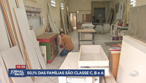 Maioria das famílias no Brasil tem renda considerada de classe média