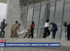 Evento marca dois anos dos ataques de 8 de janeiro em Brasília