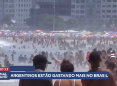 Argentinos estão gastando mais no Brasil