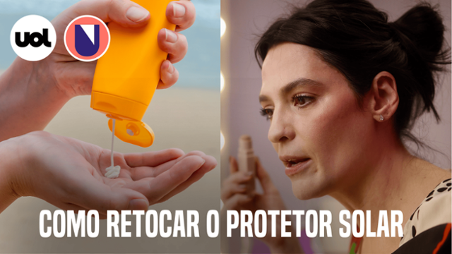 Como retocar protetor solar com maquiagem? Vanessa Rozan dá a dica