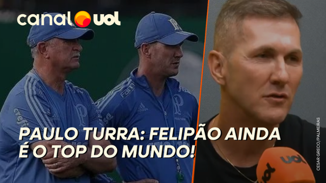 Felipão ainda é o top do mundo! Paulo Turra conta maior desafio ao trabalhar com o técnico