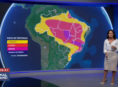 Quinta-feira com alerta de temporais para grande parte do país