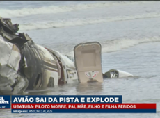 Piloto morre após avião explodir em Ubatuba, no Litoral de São Paulo