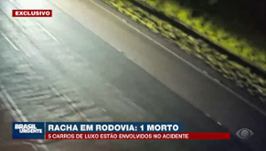 Racha em rodovia termina com 1 morto