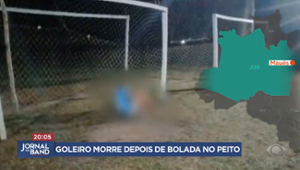 Goleiro morre após levar bolada no peito durante partida de futebol