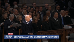 Funeral de Jimmy Carter teve presença de Obama e Trump