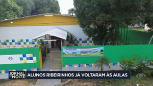 Alunos Ribeirinhos já voltaram às aulas