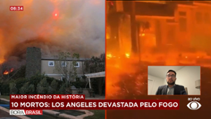 Número de mortos em incêndios de Los Angeles sobe para 10