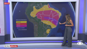 Alerta de perigo extremo para chuva no Nordeste, Sudeste e Centro-Oeste