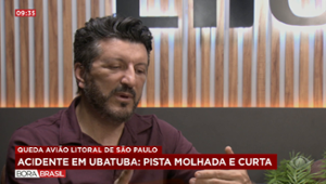 Mau tempo e pista podem ter contribuído para acidente aéreo em Ubatuba