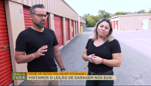 Como funciona o LEILÃO DE GARAGEM nos Estados Unidos | Melhor da Tarde