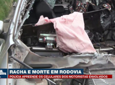 Racha e morte: Corrida ilegal acaba com 1 morto em rodovia