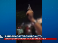 Pancadão e tiros pro alto: ostentação do crime tem até fuzil