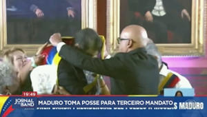 Maduro toma posse para terceiro mandato na Venezuela