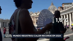 Mundo registrou calor recorde em 2024