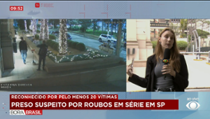 Suspeito de realizar roubos em série é preso em SP