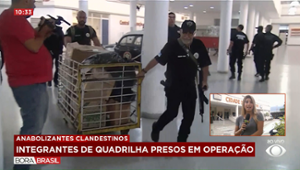 Operação prende quadrilha que fabricava anabolizantes clandestinos