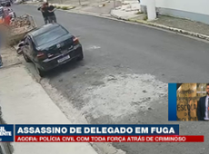 Assassino de delegado em fuga