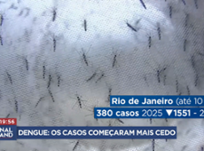 Casos de dengue começam mais cedo em 2025