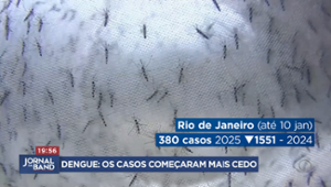 Casos de dengue começam mais cedo em 2025