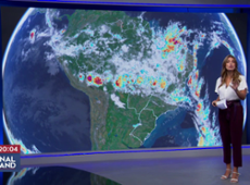 Massa de ar quente aumenta a temperatura no Sul e Sudeste