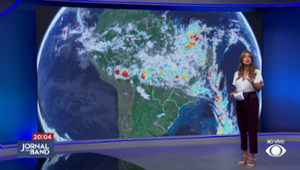 Massa de ar quente aumenta a temperatura no Sul e Sudeste