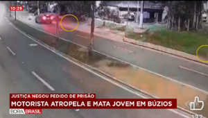 Justiça nega prisão de motorista que atropelou e matou jovem em Búzios-RJ