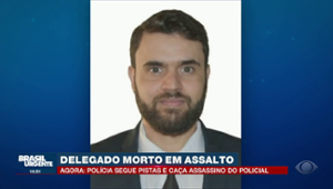 Delegado morto com tiro nas costas