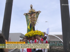 Lavagem no Bonfim une religiões em celebração tradicional na Bahia