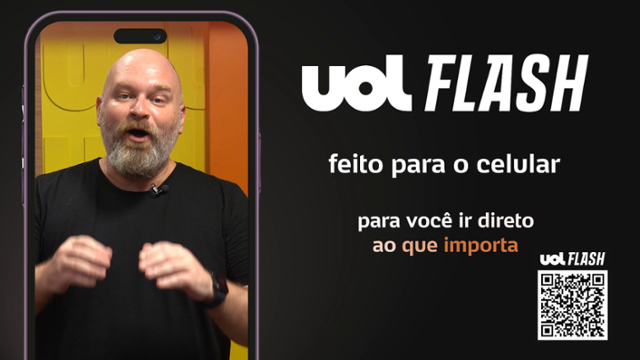 Chegou o UOL Flash: o conteúdo em que você confia, sem textão - Arte/UOL