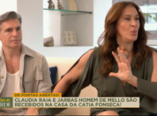 Claudia Raia e Jarbas Homem de Mello revelam que esconderam namoro